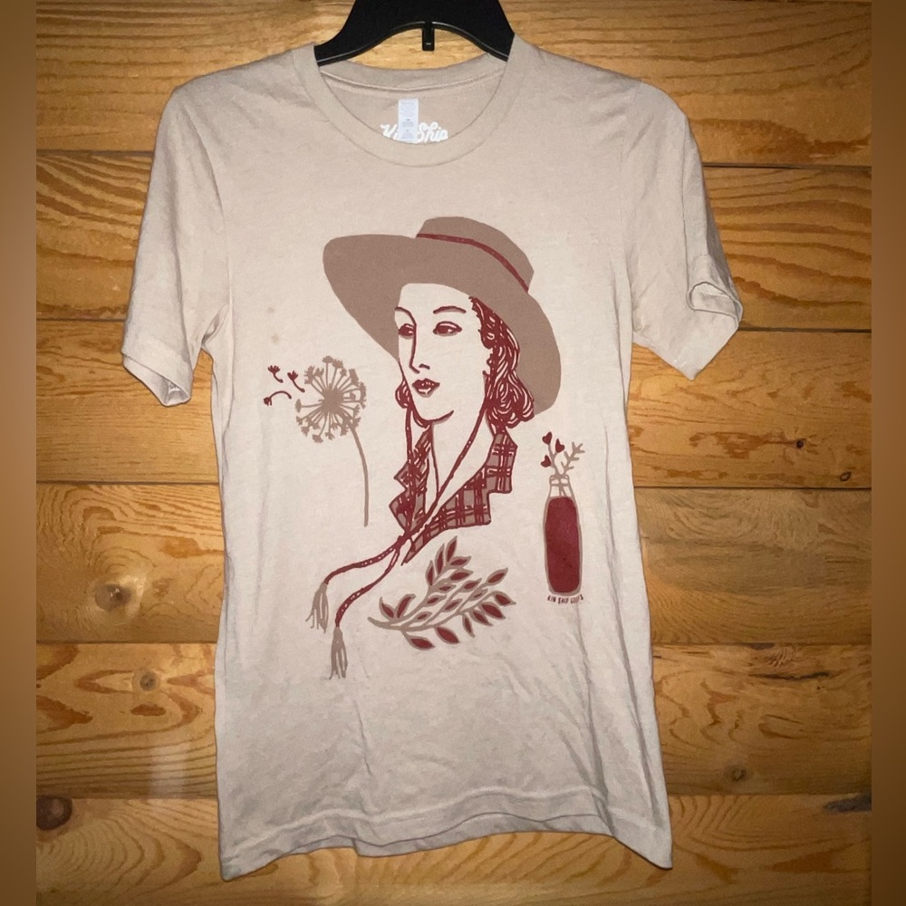 Kinship goods, western T-shirt, size extra small